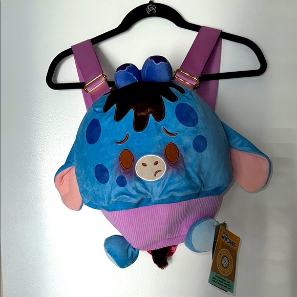 Disney Handbags - NWT Disney Munchlings backpack Eeyore blueberry muffin